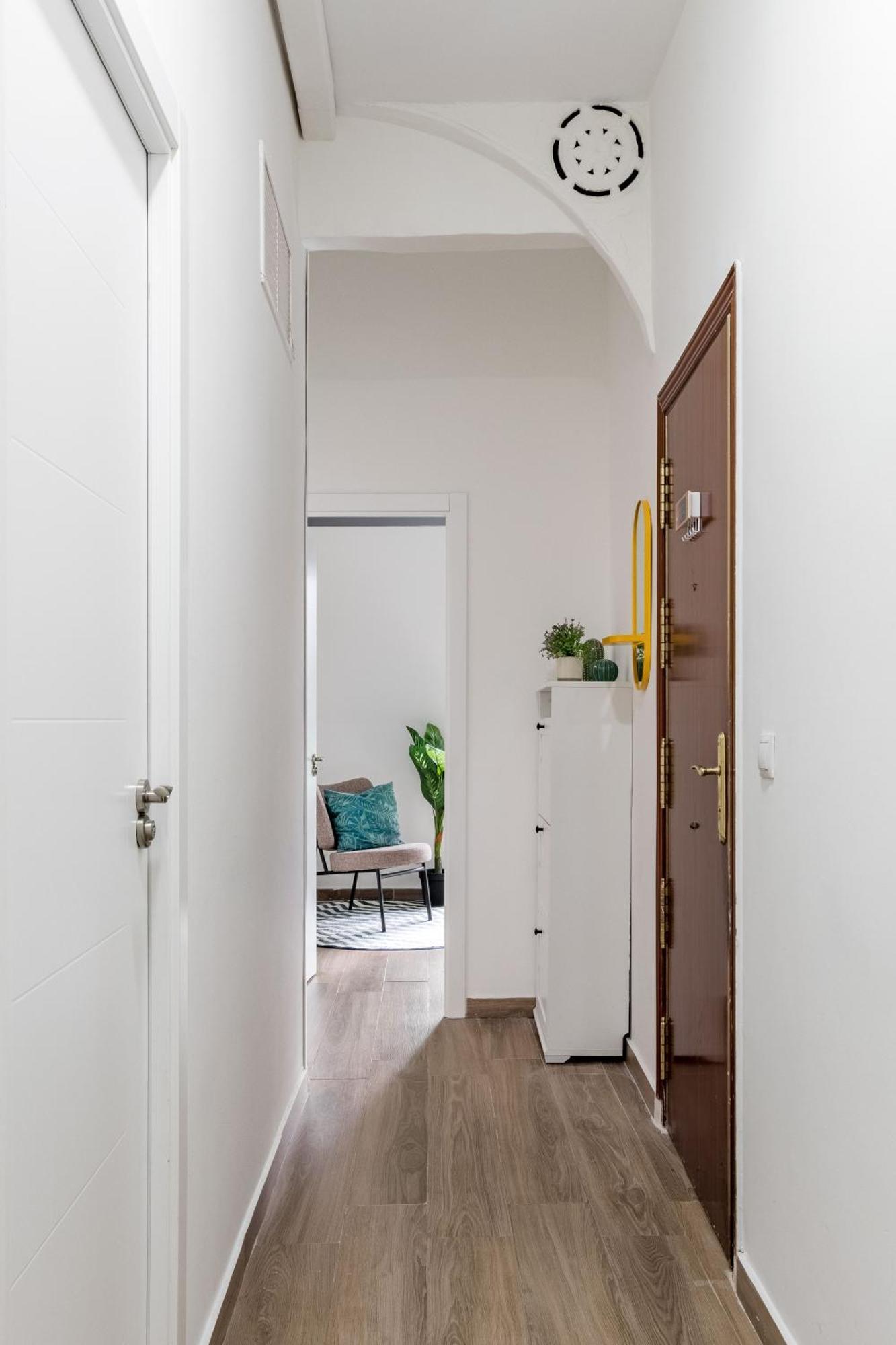 Appartement Charming Gran Via Madrid Extérieur photo